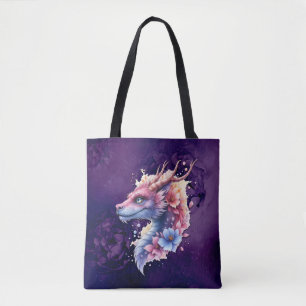Gentle Guardian Dragon. Tote Bag