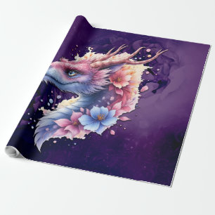 Gentle Guardian Dragon. Wrapping Paper