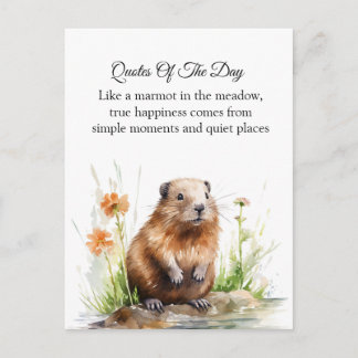 Gentle Guardian of the Meadow Postcard