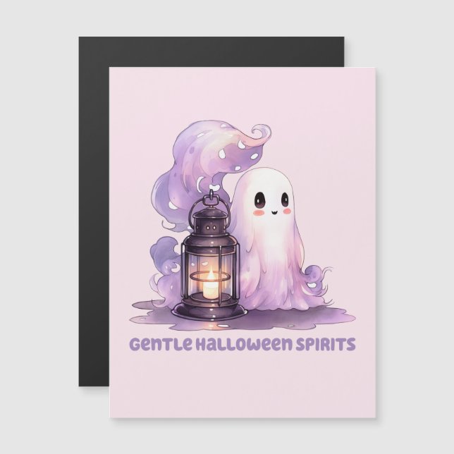 Gentle Halloween Spirits - Pastel Ghost (Front/Back)