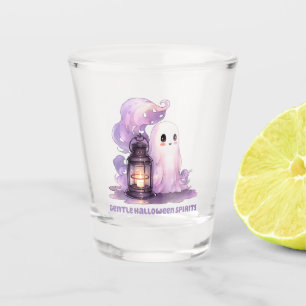 Gentle Halloween Spirits - Pastel Ghost Shot Glass