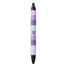 Gentle Lavender Dreams Colour Palette Monogram Blue Ink Pen