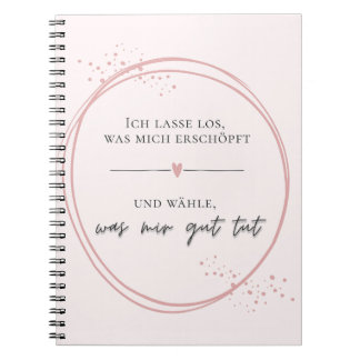 Gentle Letting Go Affirmation Notebook