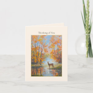 Gentle Light Thank You Card
