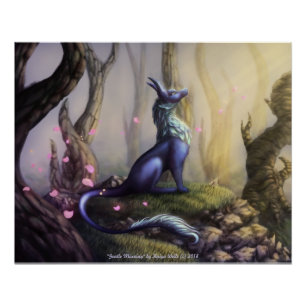 "Gentle Morning" digital painting by Kaiya Wells C Poster