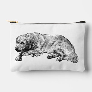 Gentle Patterns Amplify Peaceful Starts Accessory Pouch