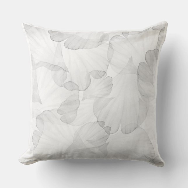 Gentle Petal Harmony Design Cotton  Cushion (Front)