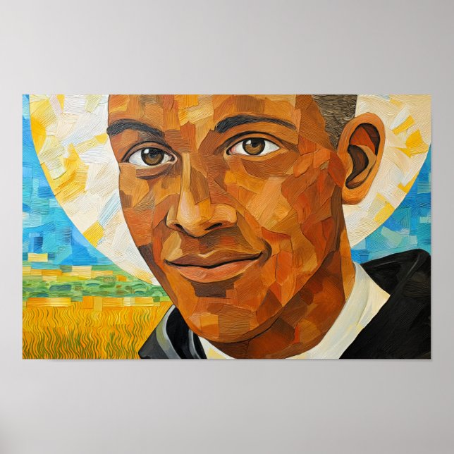 Gentle Servant Saint Martin de Porres Poster (Front)