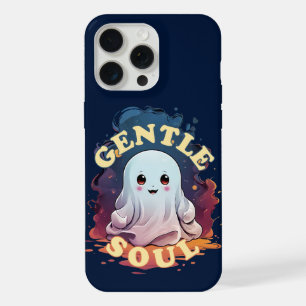Gentle Soul Kawaii Ghost iPhone 15 Pro Max Case
