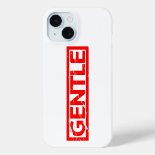 Gentle Stamp iPhone 15 Case