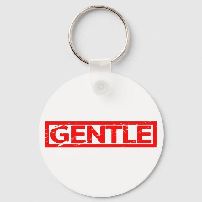 Gentle Stamp Key Ring (Front)