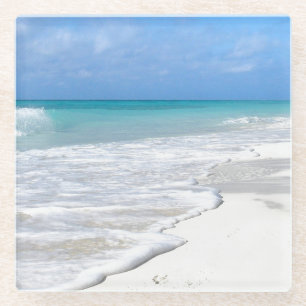 Gentle Surf Glass Coaster