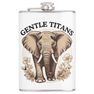 Gentle Titans Hip Flask