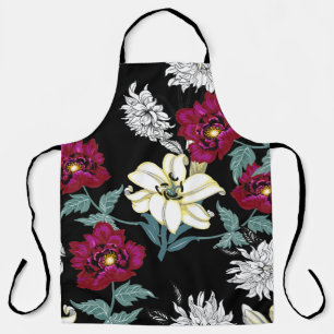 Gentle Tropical: Summer Mood Watercolor Apron