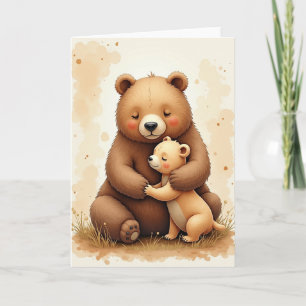 Gentle Ursine Mothers Day Card