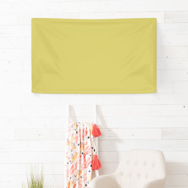 Gentle Warm Yellow Banner (Insitu)
