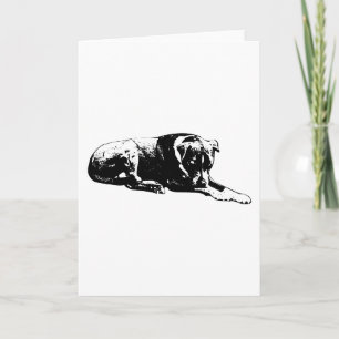 Gentle Watch Dog Card