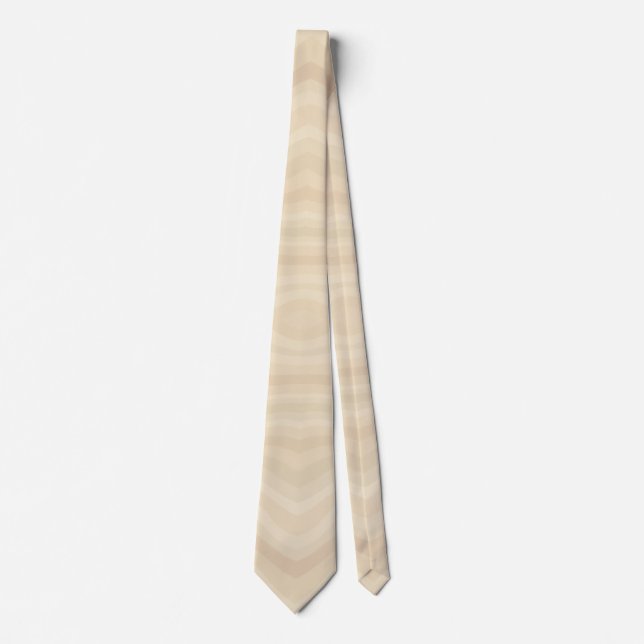 Gentle Waves – Nature’s Harmony in Soft Lines Tie (Front)
