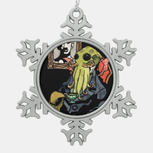 Gentleman Cthulhu - Snowflake Ornament