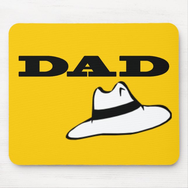 Gentleman Dad Mouse Pad (Front)