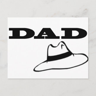 Gentleman Dad Postcard