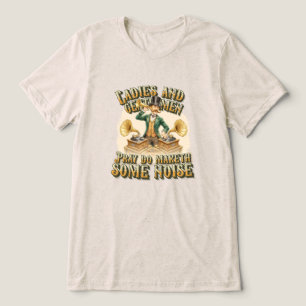 Gentleman DJ ‘Make Some Noise’ Steampunk Party Tri-Blend Shirt