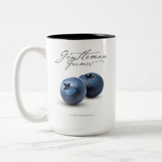 Gentleman Farmer 15 oz. Coffee Mug (blueberry)