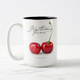 Gentleman Farmer 15 oz. Coffee Mug (cherry)