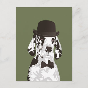 Gentleman Great Dane Dog for Dog Lovers Postcard
