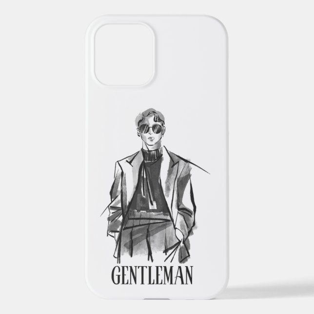 Gentleman  iPhone case (Back)