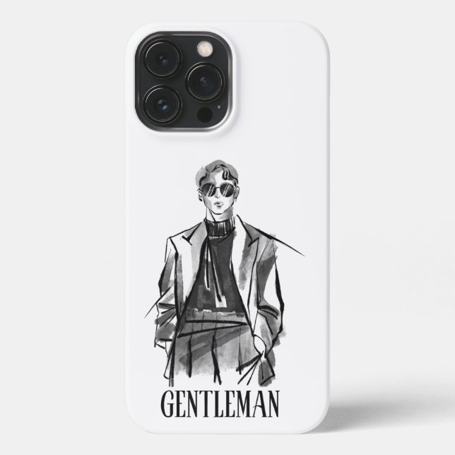 Gentleman  iPhone case (Back)