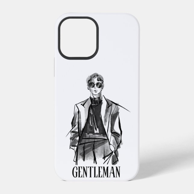 Gentleman  iPhone case (Back)