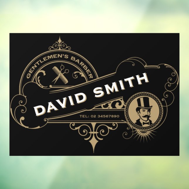 Gentleman’s Victorian Barbershop  (Sheet 3)