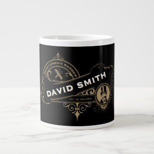 Gentleman’s Victorian Barbershop  Large Coffee Mug