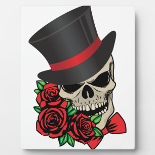 Gentleman Skull Plaque