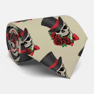 Gentleman Skull Tie