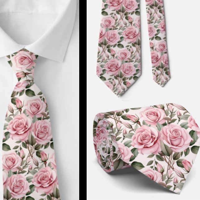Gentleman's Tie | Wedding and Event Floral Necktie (Creator Uploaded)
