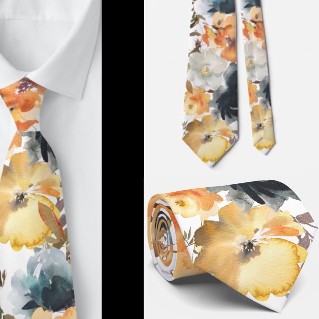 Gentleman's Tie | Wedding & Event Floral Necktie (Creator Uploaded)
