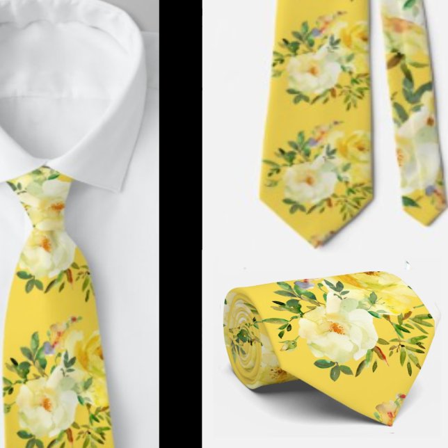 Gentleman's Tie | Wedding & Event Floral Necktie (Creator Uploaded)