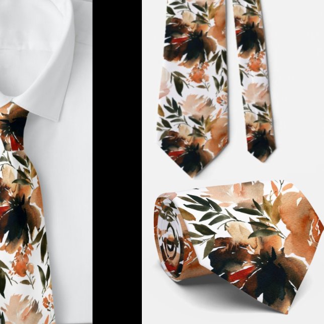 Gentleman's Tie | Wedding & Event Floral Necktie (Creator Uploaded)