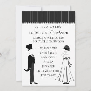 Gentlemen and Ladies Invitation
