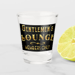 Gentlemen's Lounge Shot Glass