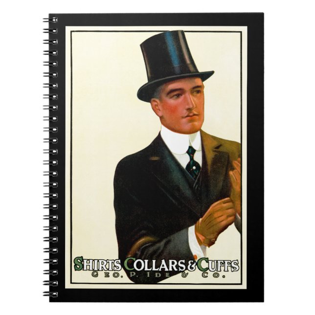 Gentlemen's Shirts Collars and Cuffs Notebook (Front)