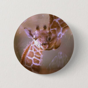 GENTLENESS 6 CM ROUND BADGE