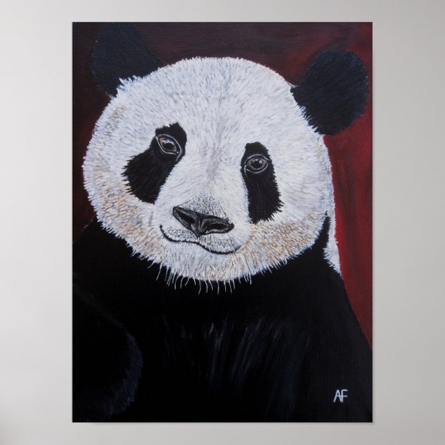 Gentlest of Giants Painting by Alfred Fox Poster (Front)