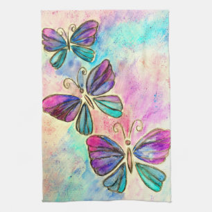 Gently Butterflies - Tea Towel