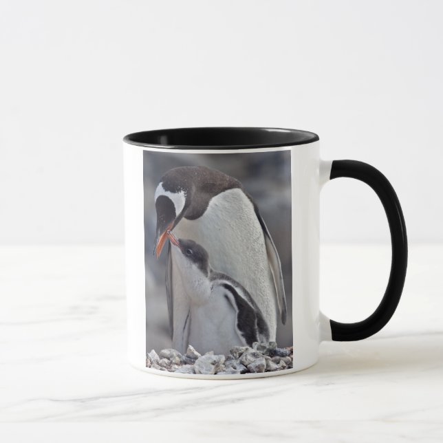 Gentoo and Chick Mug (Right)
