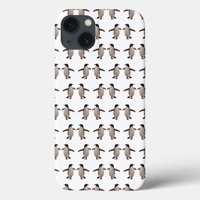 Gentoo Frenzy iPad Case (choose colour) (Back)