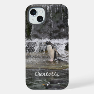 Gentoo Penguin & Friends Edinburgh Zoo Scotland iPhone 15 Plus Case