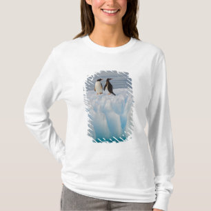 gentoo penguin, Pygoscelis Papua, on glacial ice T-Shirt